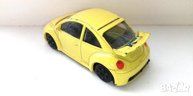 Bburago VOLKSWAGEN New Beetle MADE IN ITALY 1:43, снимка 10 - Колекции - 54592874
