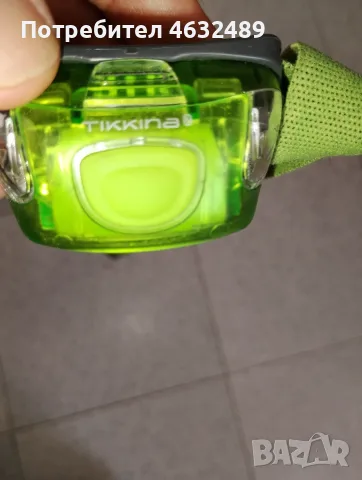 Petzl Tikkina челник зелен, снимка 3 - Къмпинг осветление - 55666516