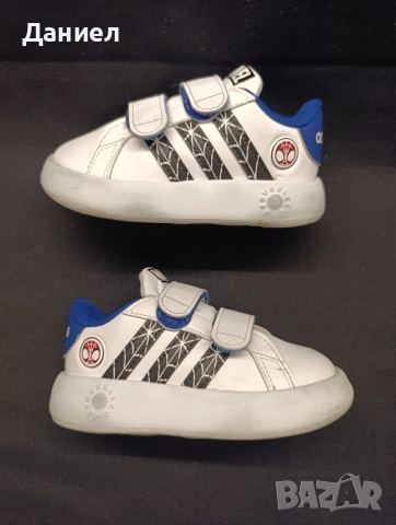 Бебешки маратонки Adidas Spiderman , снимка 3 - Детски маратонки - 54895928