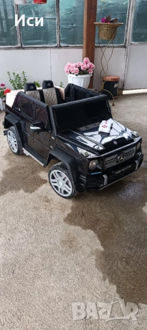 mercedes-maybach g 650 детска акумулаторна кола