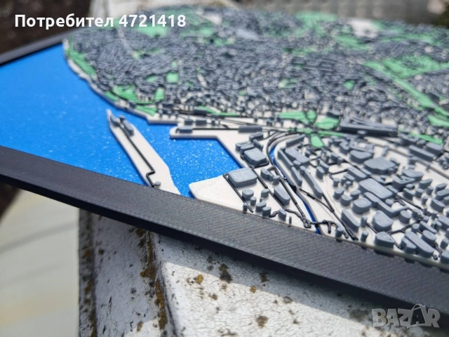 Русе на длан! Аристократизъм и релеф в 3D декоративен макет, снимка 4 - Декорация за дома - 54147872