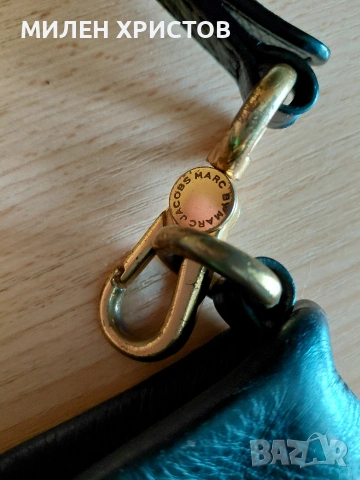 Marc Jacobs-100% Оригинал Естествена кожа-Мини чанта 24см/16см, снимка 6 - Чанти - 54824951