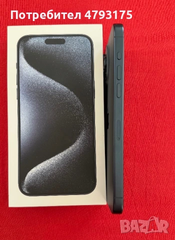 iPhone 15 Pro Max, 512 GB, Blue Titanium , снимка 6 - Apple iPhone - 54158663