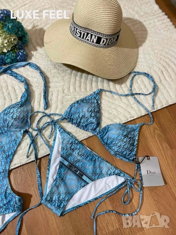 Louis Vuitton ⚜️Dior ⚜️ Victoria Secret ⚜️ Versace ⚜️Дамски Бански , снимка 5 - Бански костюми - 54875491