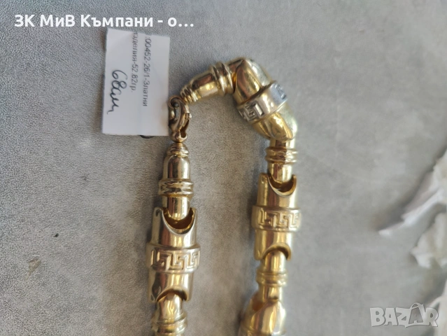 Златен синджир 52.82гр 14карата 68см 76.99евро/грам, снимка 7 - Колиета, медальони, синджири - 55036423