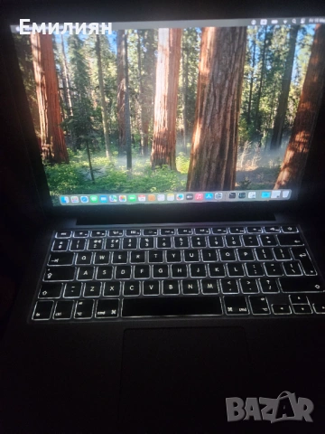 Macbook Pro 13 2015 Retina, 512GB SSD, Mac OS Sequoia, Много добро състояния, кутия, снимка 6 - Лаптопи за дома - 54563366