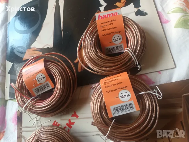 HAMA-Loudspeaker cable., снимка 5 - Други - 55301633