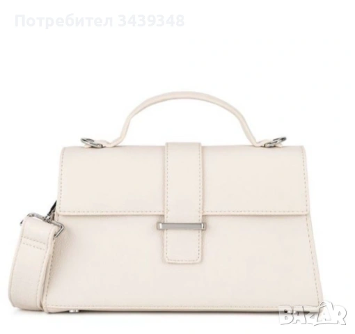 Дамска малка  чанта бяла