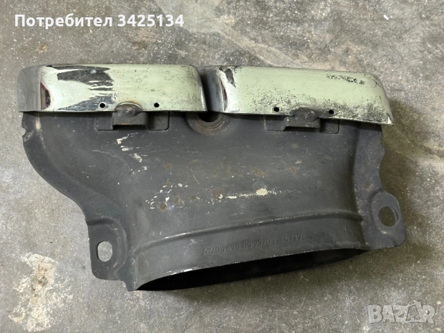 Mercedes AMG накрайник w205, снимка 2 - Части - 54492109