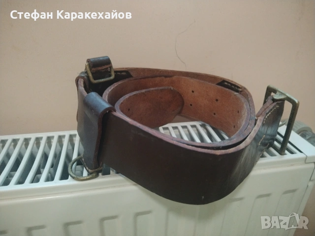 Офицерски военен колан , снимка 2 - Колани - 54920712