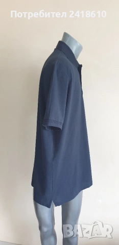 Hugo Boss HUGO Dareso222 Pique Pima Cotton Slim Fit Mens Size 2XL НОВО! ОРИГИНАЛ Мъжка Тениска!, снимка 10 - Тениски - 54022541