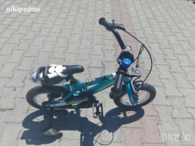 BG Детски велосипед 12" SAMURAJ син, снимка 2 - Велосипеди - 54334133