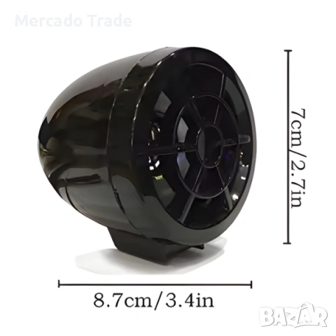Тонколони за мотор Mercado Trade, Bluetooth колони, 2бр., снимка 3 - Аксесоари и консумативи - 53967389
