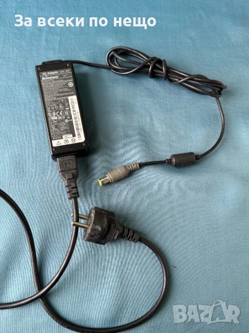 Оригинално зарядно захранване за лаптоп Lenovo 20V 3.25A , зарядно lenovo, снимка 2 - Кабели и адаптери - 54390305