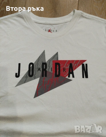Nike air jordan тениска мъжка оригинален , снимка 3 - Спортни дрехи, екипи - 54509565