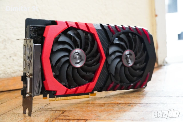 MSI GeForce GTX 1060 GAMING X 6G, снимка 2 - Видеокарти - 54018075