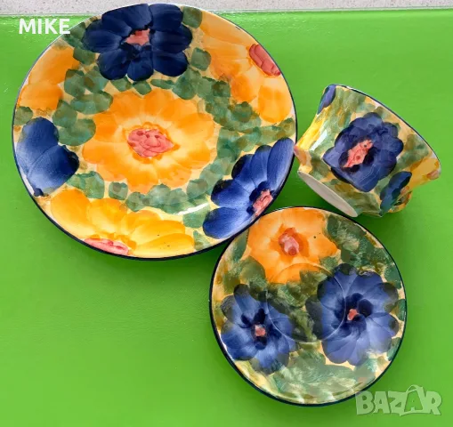 Ръчно рисувани сетове за кафе, снимка 5 - Сервизи - 55455662
