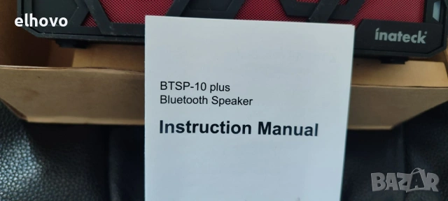Bluetooth колонка Inateck BTSP-10 plus, снимка 4 - Bluetooth тонколони - 54502632
