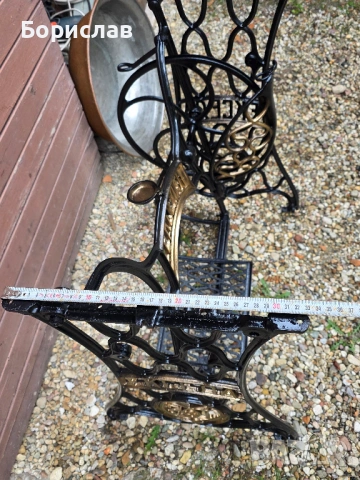 Метални крака от шевна машина Ексела, снимка 7 - Шевни машини - 54316537