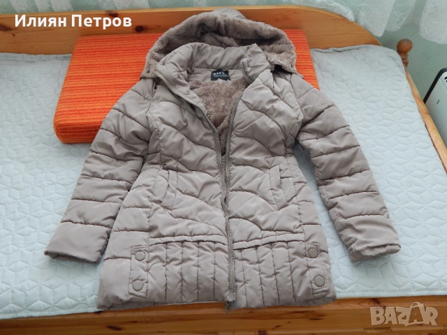 дамско  зимно палто с качулка, снимка 3 - Палта, манта - 54942259