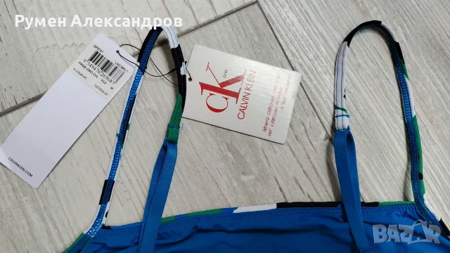 Чисто ново дамско горнище на бански Calvin Klein CK One р-р М, снимка 3 - Бански костюми - 55482484