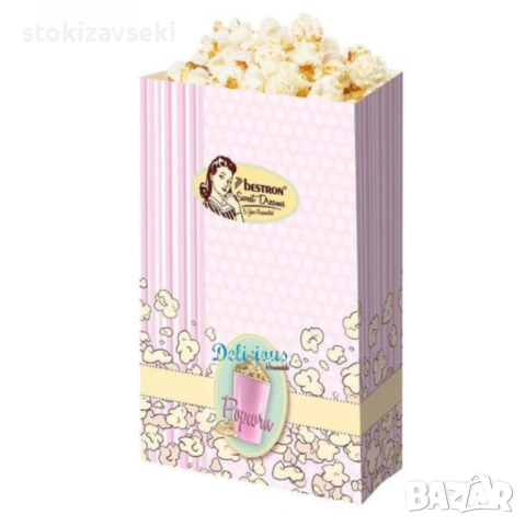 Машина за пуканки без мазнина Bestron Sweet Dreams – бързо приготвяне у дома, снимка 3 - Други - 54126751