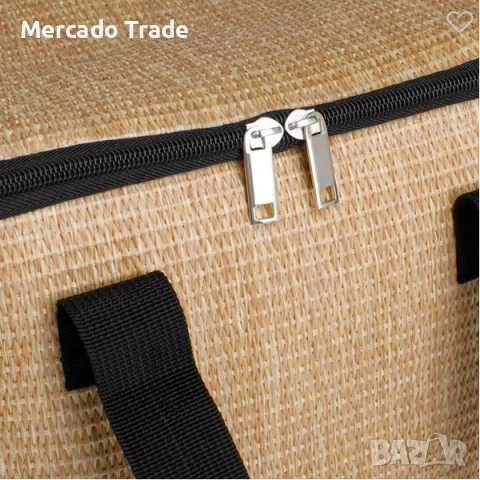 Термочанта плетена Mercado Trade, За къмпинг, плаж, планина, 15л. или 29л., снимка 9 - Къмпинг мебели - 55017537