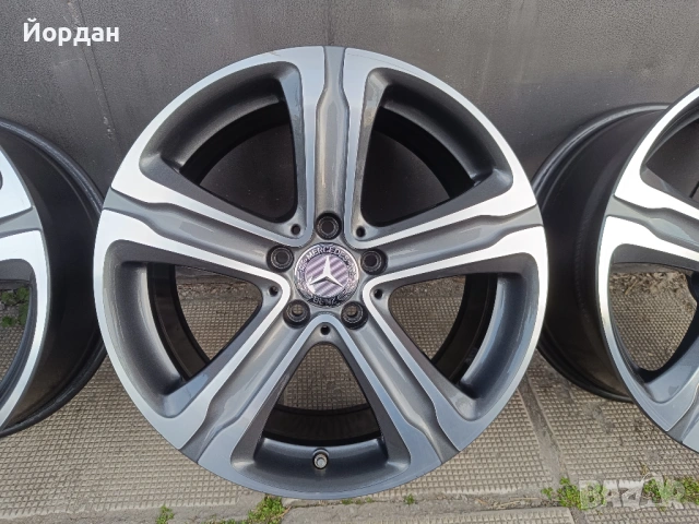 ОРИГИНАЛНИ джанти 18 ' цола 5x112 МЕРЦЕДЕС / MERCEDES BENZ ET38 8J + датчици, снимка 8 - Гуми и джанти - 54200716