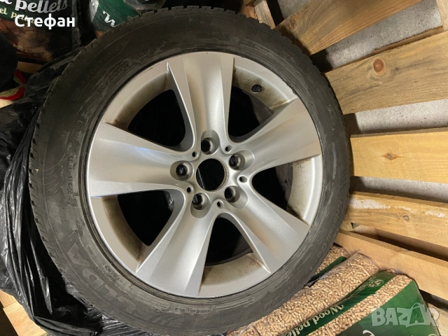 Джанти 17" Стил 327 8X17 ET30 (original BMW) 36116790172  с гуми 225/55/17 4бр., снимка 2 - Гуми и джанти - 54196016