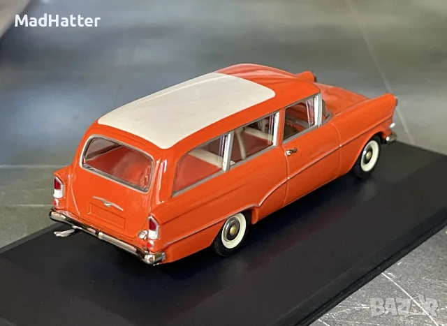 Opel Rekord A P1 Caravan / Опел Рекорд Караван - 1/43 - Minichamps, снимка 3 - Колекции - 55362879