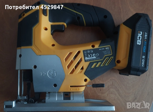 Зеге Акумулаторен Прободен Трион Акумулаторно Зеге 18V JCB 18JS-2XB-E Безжичен, снимка 3 - Триони и циркуляри - 55274229