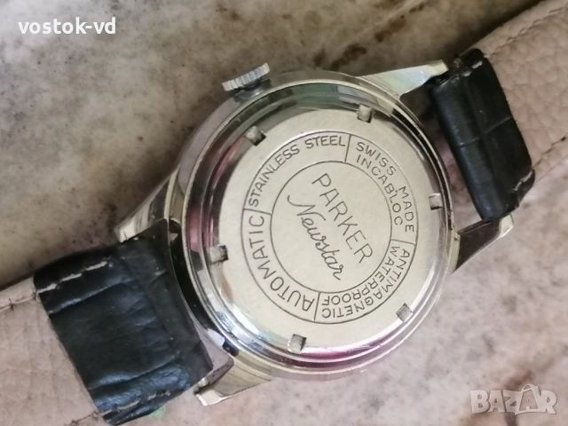 PARKER NEWSTAR STAR AUTOMATIC - РАБОТЕЩ , снимка 3 - Антикварни и старинни предмети - 54654090