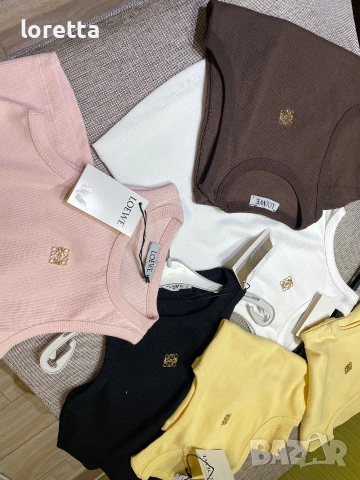 Топове  LOEWE  вЦветове , снимка 8 - Корсети, бюстиета, топове - 55193717