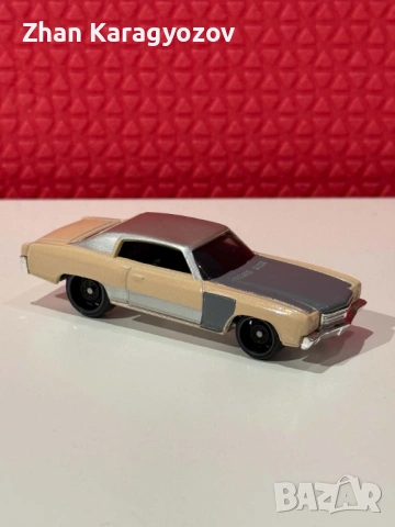 🔥 Hot Wheels '70 Chevrolet Monte Carlo | Loose / Отворена | Отлично състояние, снимка 2 - Коли, камиони, мотори, писти - 54577066