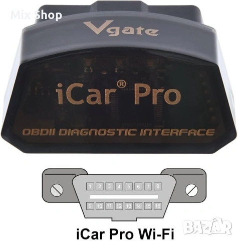 Нов iCar Pro Wi-Fi OBD2 Scanner Scan, снимка 2 - Друга електроника - 54836366