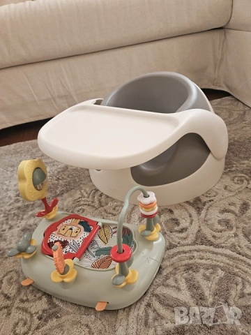 Бебешко детско Столче за хранене и игра Mamas & Papas 2 в 1 Baby Snug, снимка 6 - Столчета за хранене - 54783539