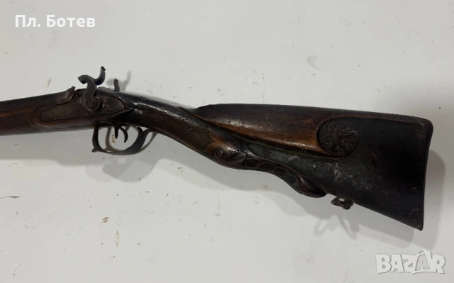 Двуцевна капсулна пушка, снимка 7 - Антикварни и старинни предмети - 54126386