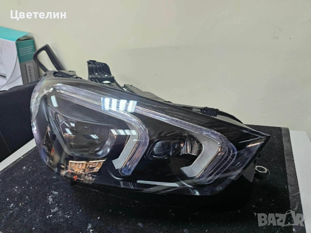 Десен фар Mercedes GLE W167 Multibeam desen far мерцедес мултибим, снимка 3 - Части - 54429984