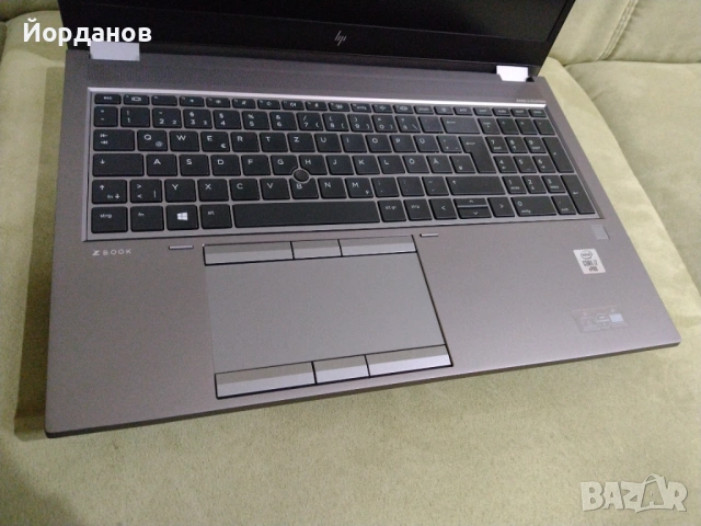 HP Zbook Fury 15 G7 i7 10-gen цял за ремонт или части, снимка 2 - Части за лаптопи - 54486082