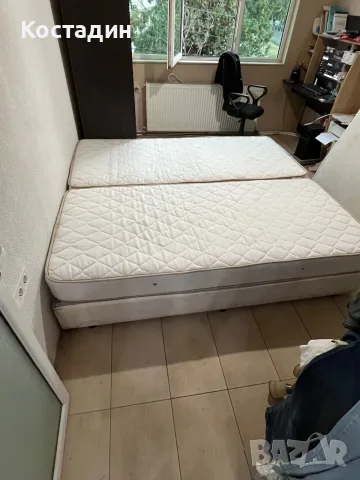 Двулицеви матраци 2бр. и 2бр.матрак основа 90/200