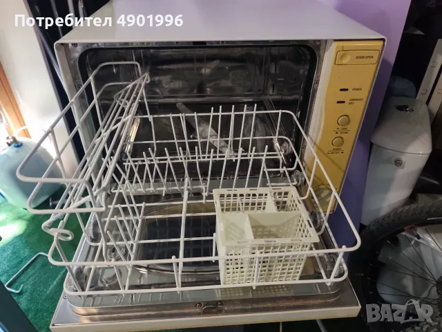 Компактна настолна съдомиялна Midea WP5F – Работеща, снимка 2 - Съдомиялни - 55466468