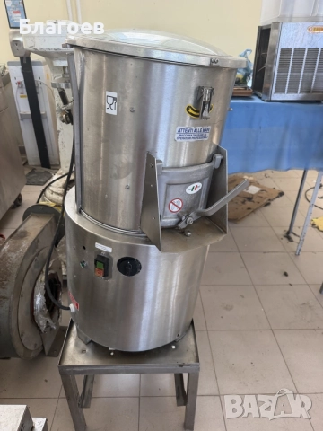 Белачка за картофи Inox 20 кг PL20 SAP Италия, снимка 2 - Друго търговско оборудване - 55417679