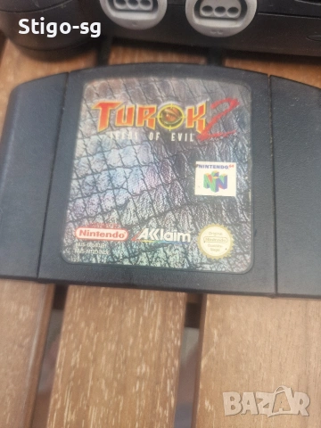 Nintendo 64 -дискети конзола джойстик., снимка 4 - Nintendo конзоли - 55011143