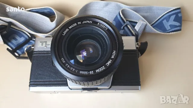 Ретро фотоапарат Praktica LTL 3 с обектив Hoya 28-50mm, снимка 4 - Фотоапарати - 55354305
