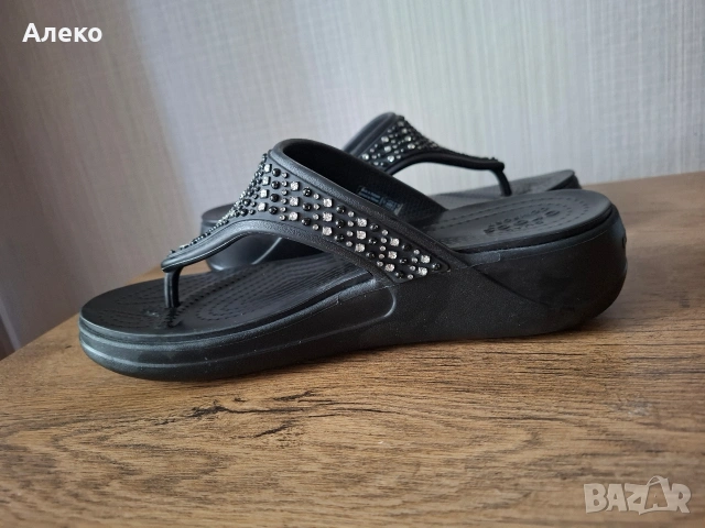 Crocs дамски чехли 38- 39 номер. , снимка 8 - Чехли - 55061038