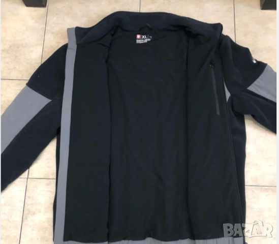 Engelbert Strauss Hybrid fleece jacket e.s.concrete размер Л-ХЛ, снимка 8 - Якета - 54221243
