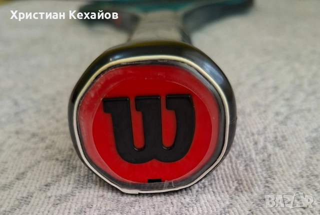 Wilson Blade V9 100 - 300гр - грип 3, снимка 7 - Тенис - 54571650