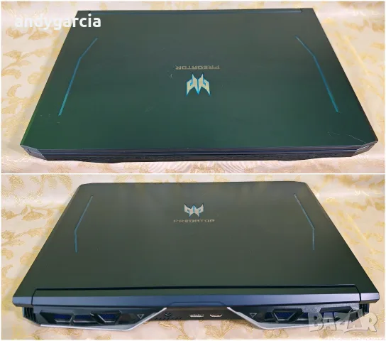 RTX 2080 8GB 190W/Core i7-9750H/17.3 G-SYNC 144Hz IPS/16GB RAM/512G SSD+1TB/Acer Predator Helios 700, снимка 5 - Лаптопи за игри - 55545538