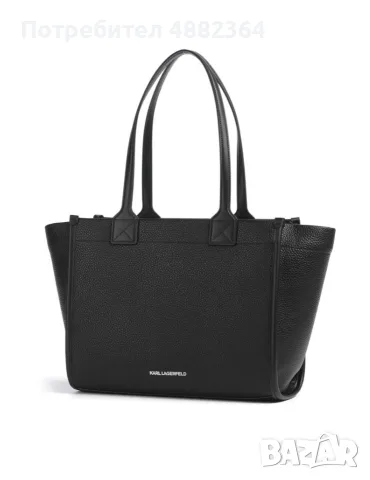 Чанта Karl Lagerfeld K/Skuare EW MD Tote Grainy, снимка 3 - Чанти - 55381697