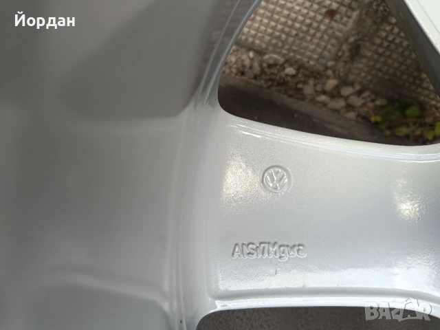 ОРИГИНАЛНИ джанти 17 ' цола 5x112 ФОЛКСВАГЕН / Volkswagen 57,1 ET39, снимка 13 - Гуми и джанти - 54568727